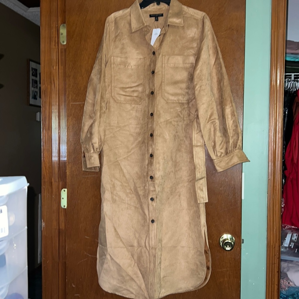 Banana Republic Suede Dress!